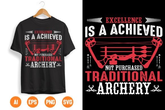 Archery T-Shirt Design 04 for Custom Creations
