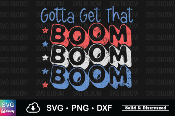 Gotta Get That Boom Boom Sublimation