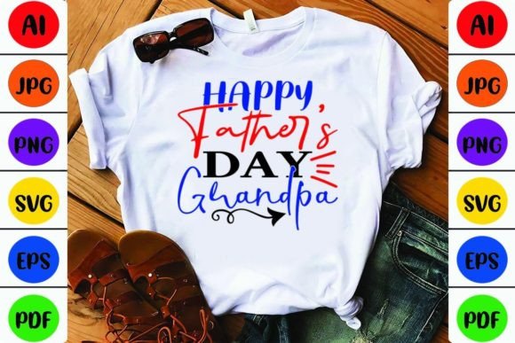 Happy Father’s Day Grandpa SVG Design: A Versatile Asset for DIY Creators and Handmade Businesses