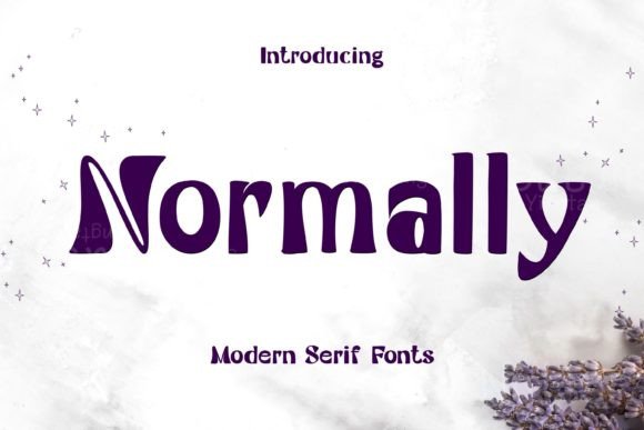 Normally: A Versatile Serif Font for Modern Creativity