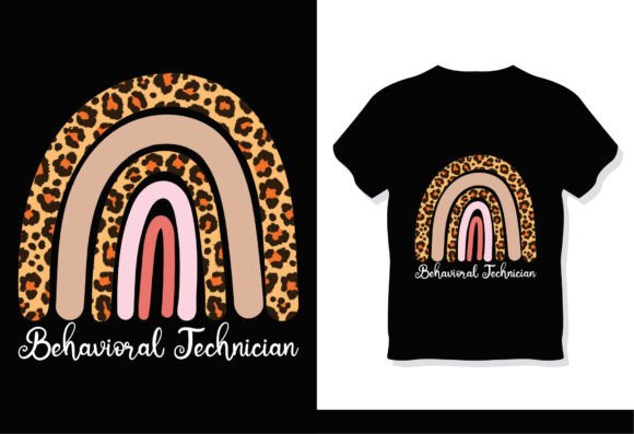 Registered Behavior Technician T-Shirt Design SVG File
