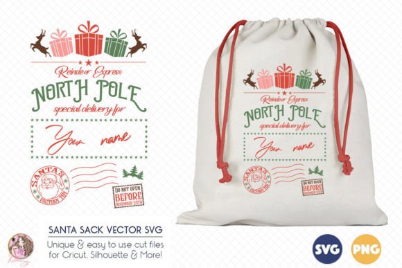 Reindeer Express North Pole SVG PNG: A Versatile Design Asset for Creative Projects