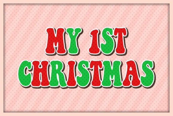 Retro Christmas Sign Sublimation Sticker: A Timeless Design for Modern Creations