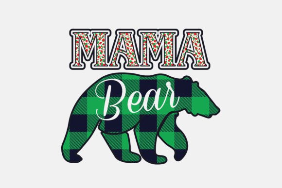 Retro Mama Bear Sign Sublimation